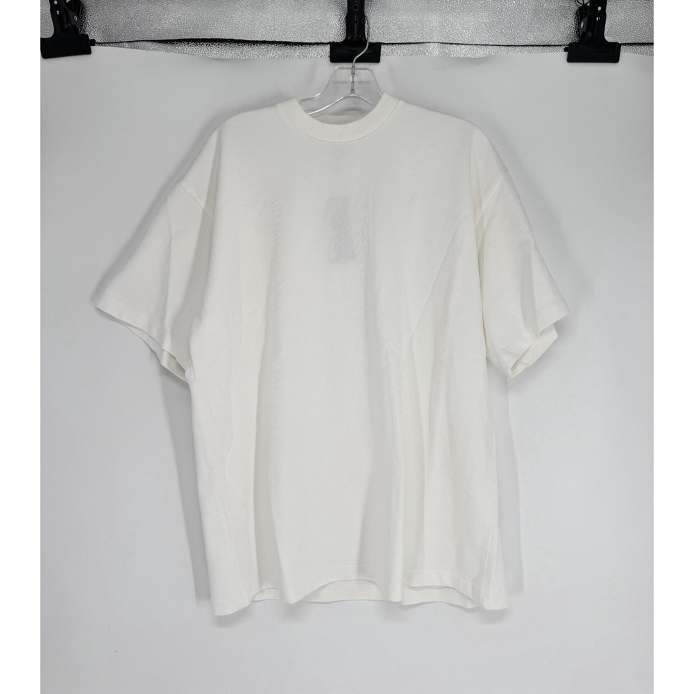 SKIMS Heavy Cotton Jersey Oversized Short Sleeve T Shirt Womens XXS 2XS Marble